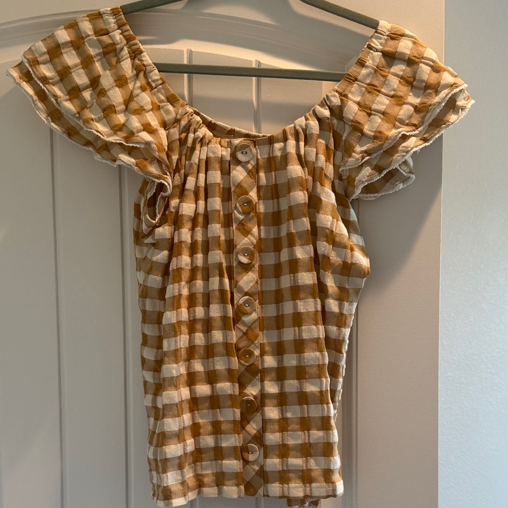 Matilda Jane Gingham blouse